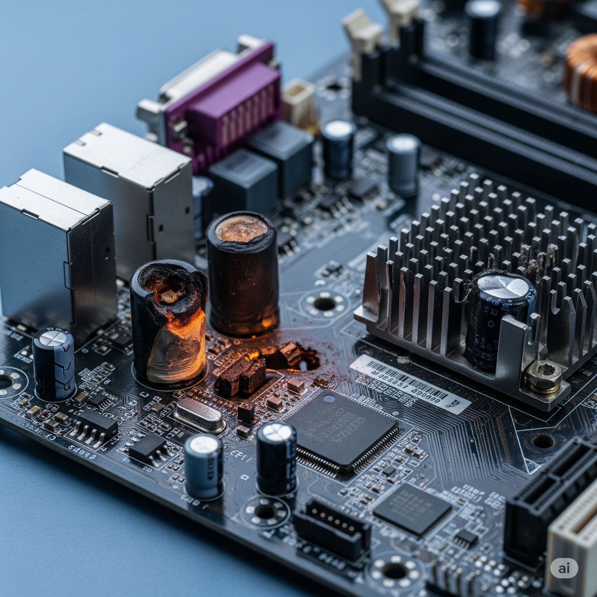 Masalah pada Motherboard