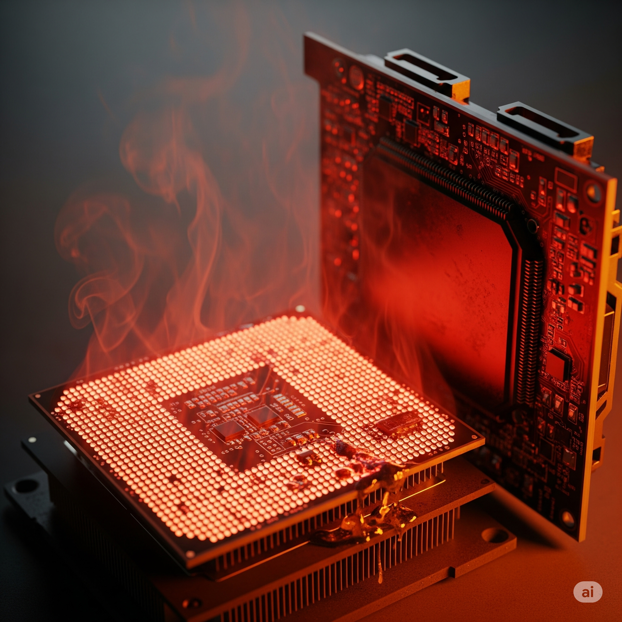 Overheating (Suhu CPU/GPU Terlalu Tinggi)