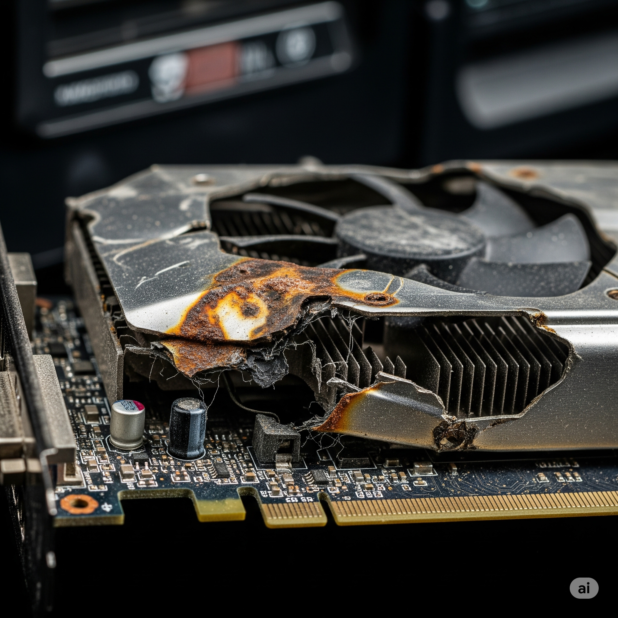 Kerusakan pada GPU (Graphics Card)